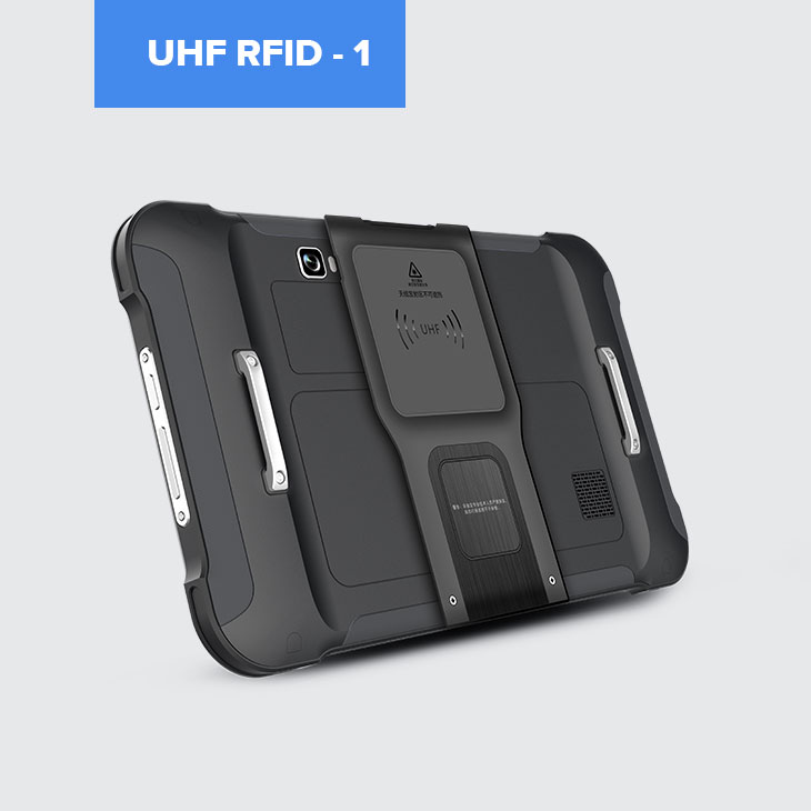 Chainway P80 - Tablet przemysłowy - czytnik UHF RFID 1 - widok z tyłu