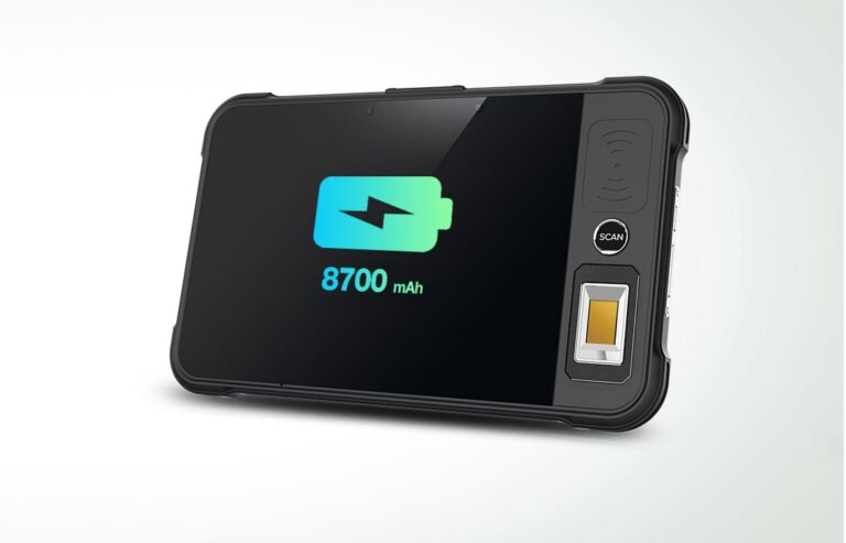 Chainway P80 - Tablet przemysłowy - wydajny akumulator 8700 mAh